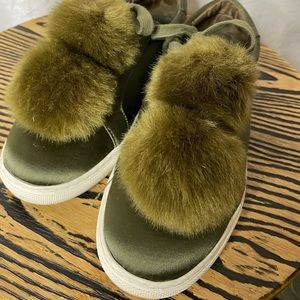 🛍️ Sold 🛍️ Pom Pom Sneakers